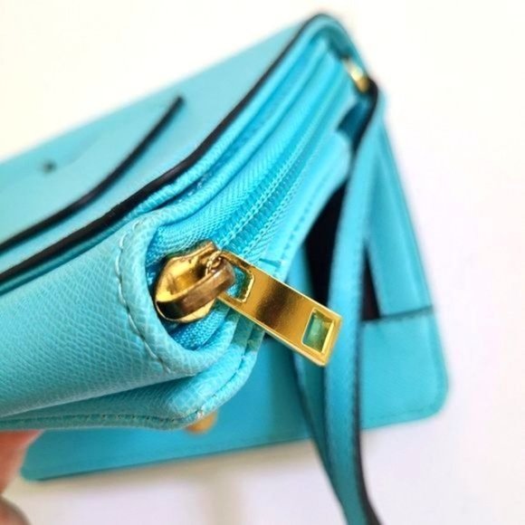 Merona blue Shoulder Handbag Clutch - Picture 5 of 13